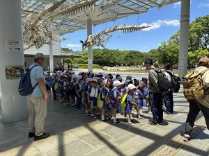 自然史博物館に行きました！（５歳児さん）