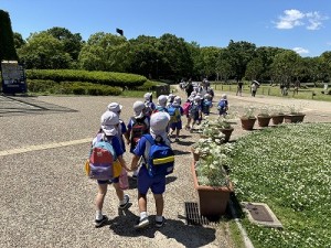 自然史博物館に行きました！（５歳児さん）