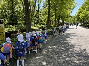 自然史博物館に行きました！（５歳児さん）