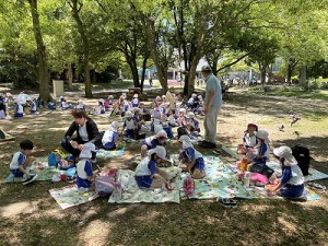 自然史博物館に行きました！（５歳児さん）