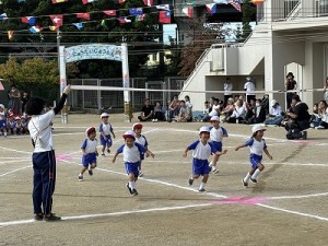 運動会をがんばりました！（２～５歳児さん）