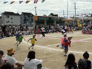 運動会をがんばりました！（２～５歳児さん）