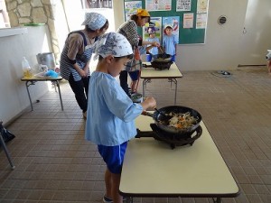 カレークッキングをしました！（４・５歳児さん）