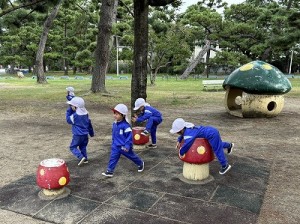 浜寺公園へ遠足に行きました！（３歳児さん）