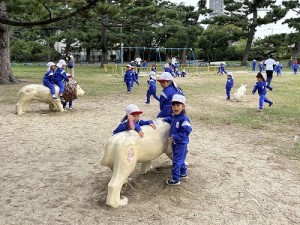 浜寺公園へ遠足に行きました！（３歳児さん）