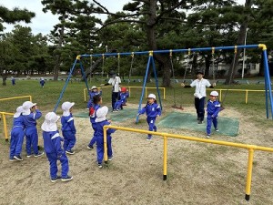 浜寺公園へ遠足に行きました！（３歳児さん）