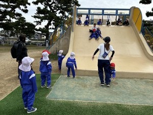 浜寺公園へ遠足に行きました！（３歳児さん）