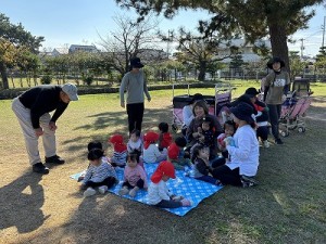 二色の浜へ遠足に行きました！（０歳児さん）