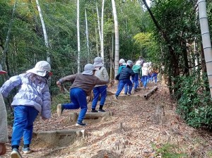 冬山散策に行きました！（３・４・５歳児さん）