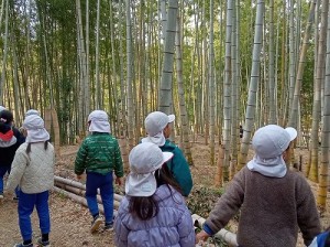 冬山散策に行きました！（３・４・５歳児さん）