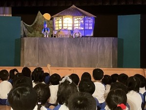 人形劇「ブレーメンの音楽隊」を見ました！