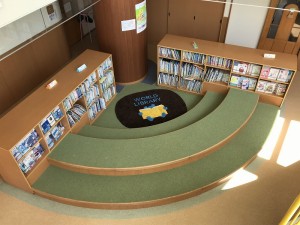 図書コーナーのカーペットを張り替えました！
